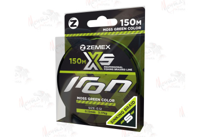 ШНУР ПЛЕТЕНЫЙ ZEMEX IRON X5 #0.18
